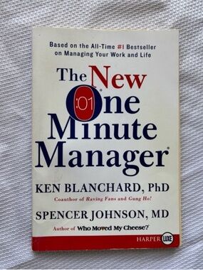 The New One Minute Manager Book by Kenneth  Blanchar